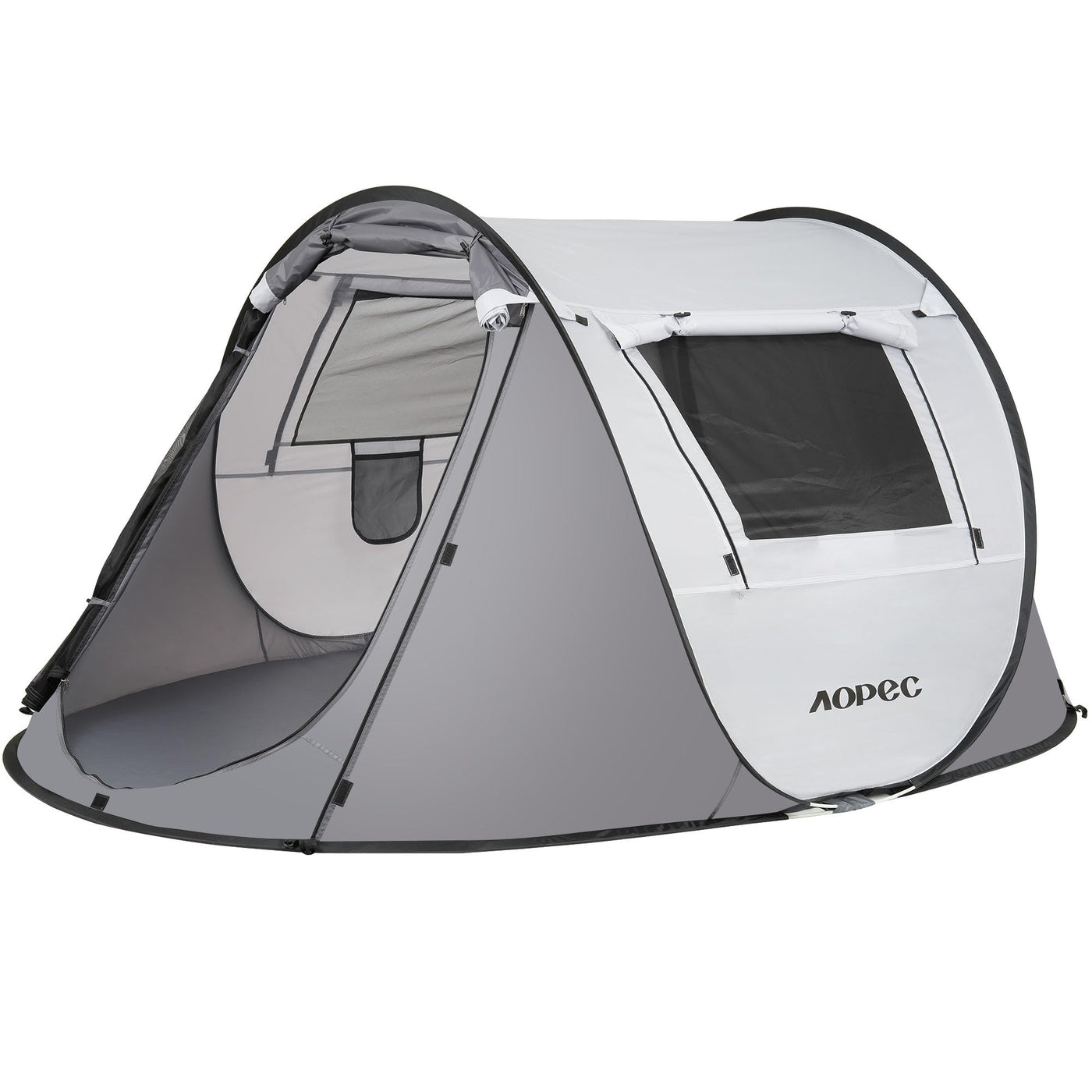 2-6 Person PU4500mm Pop-Up Camping Tent with Porch