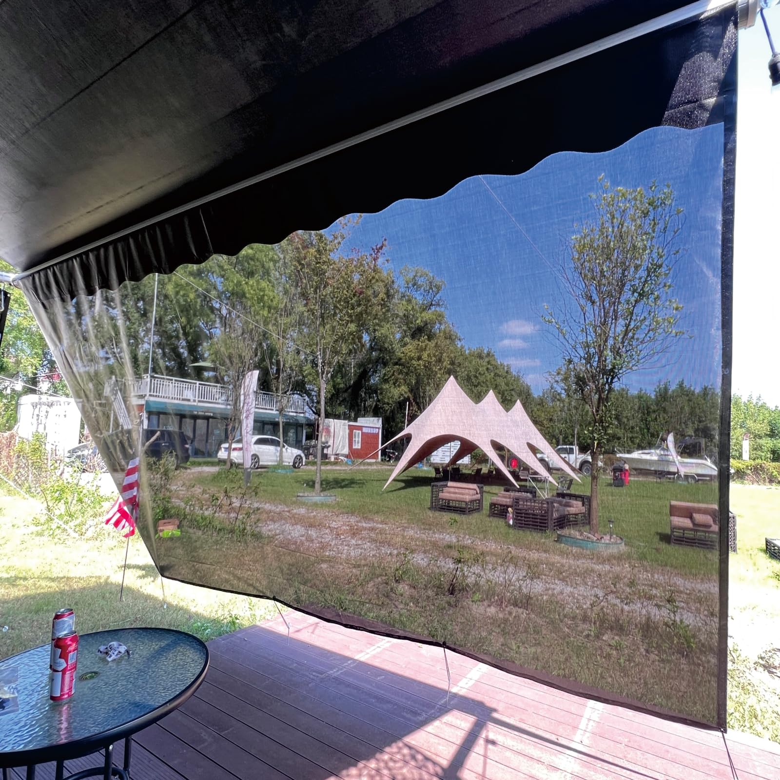 SHADEPLUS RV Awning Shade Screen for Outdoor Privacy