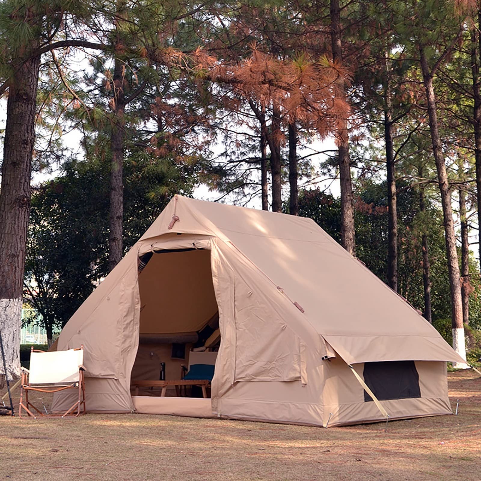 5-8 Person Waterproof Inflatable Oxford Camping Tent