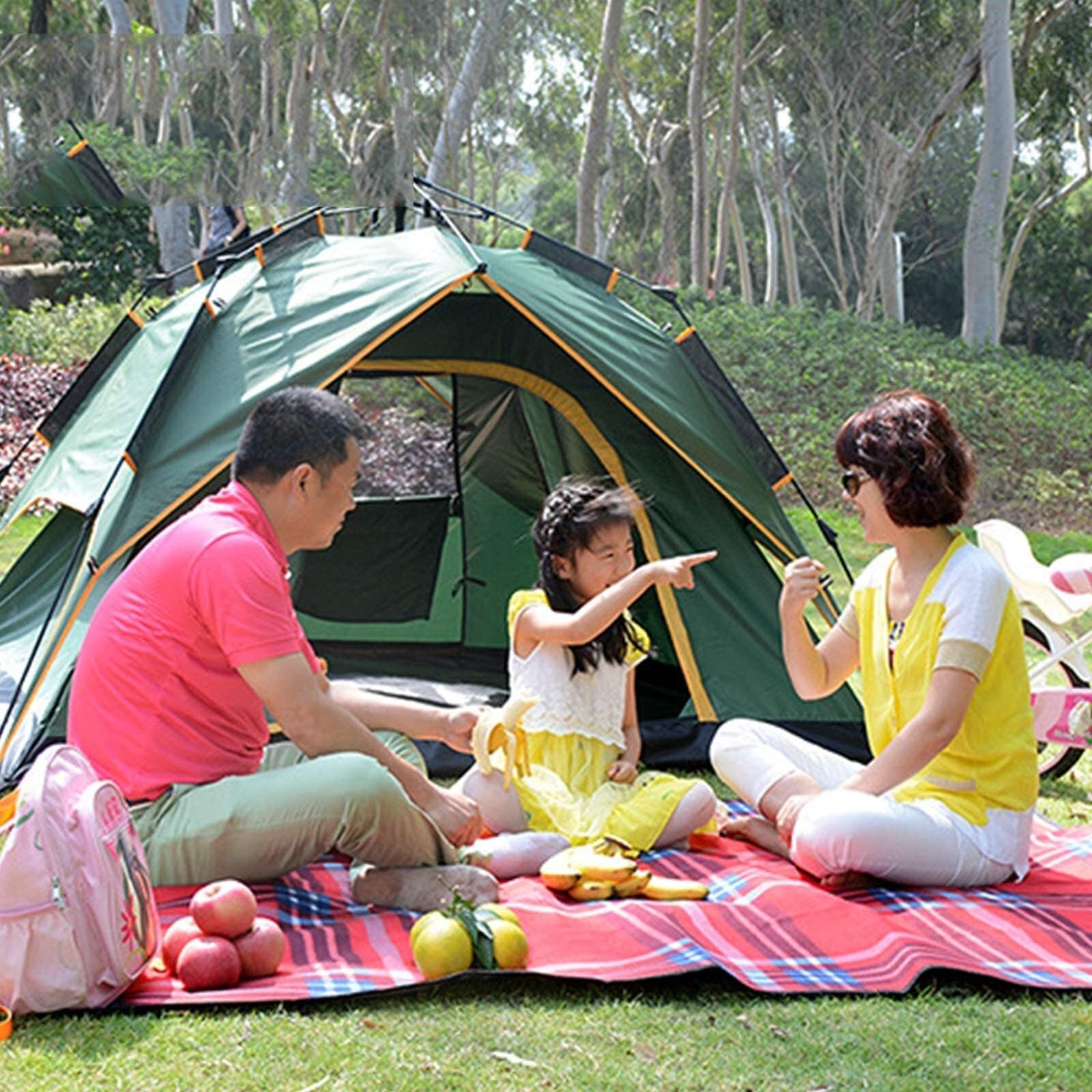 2-Person Compact Waterproof Windproof Camping Tent