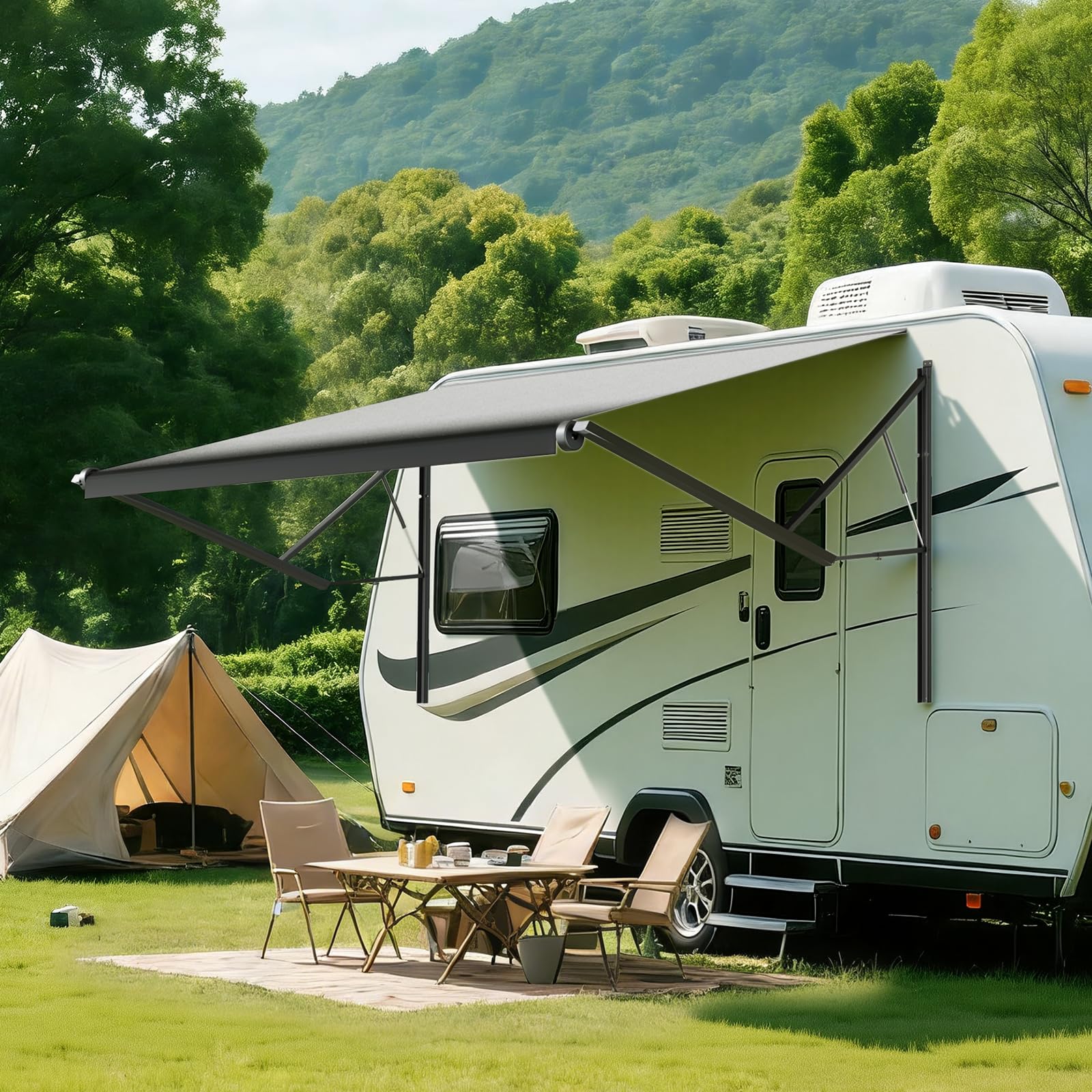 EROMMY Electric Modular Retractable RV Awning Kit