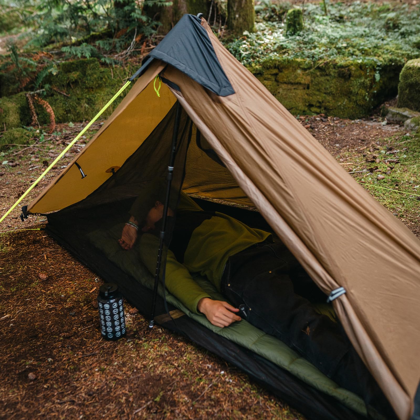 1-Person Ultralight Waterproof Backpacking Tent