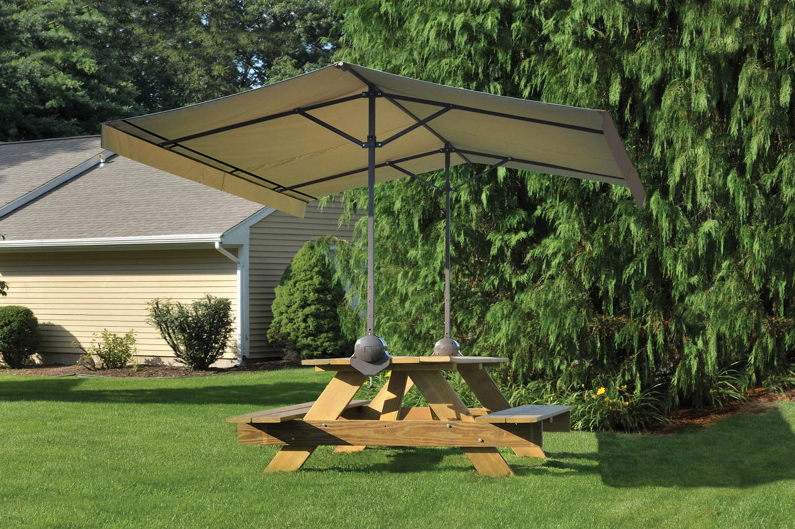 ShadeLogic Tan Quick Clamp Canopy Tilt Mount Kit