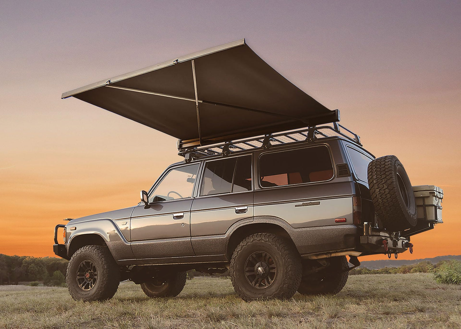 5ft Desert Tan Quick-Deploy No-Support Vehicle Awning
