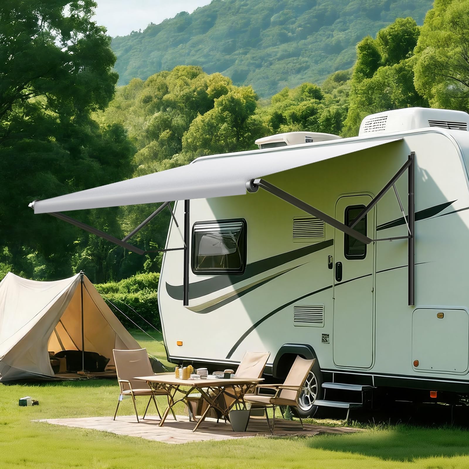 EROMMY Electric Modular Retractable RV Awning Kit