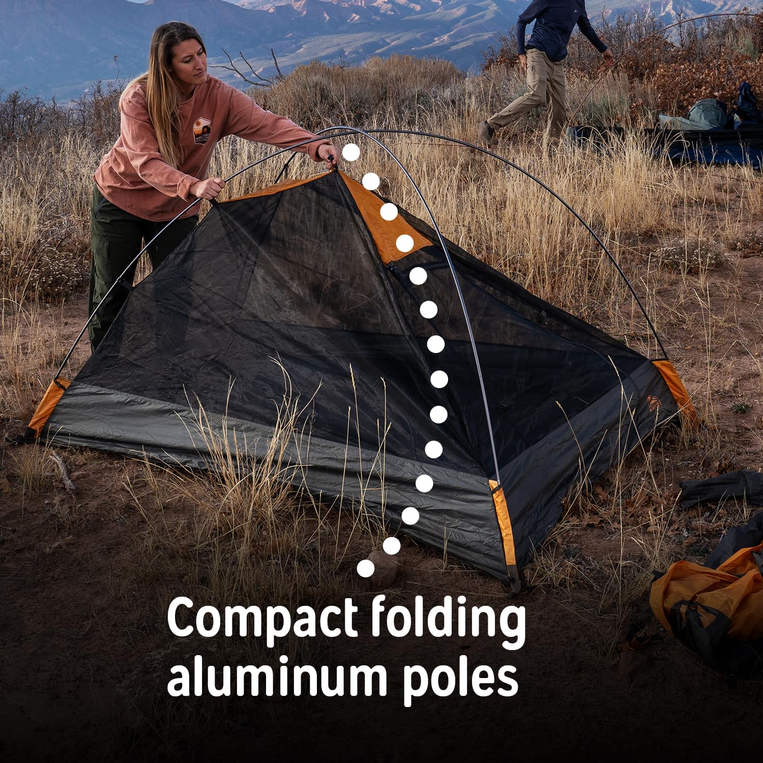 Kelty Grand Mesa 3-Season Backpacking Tent with Vestibule