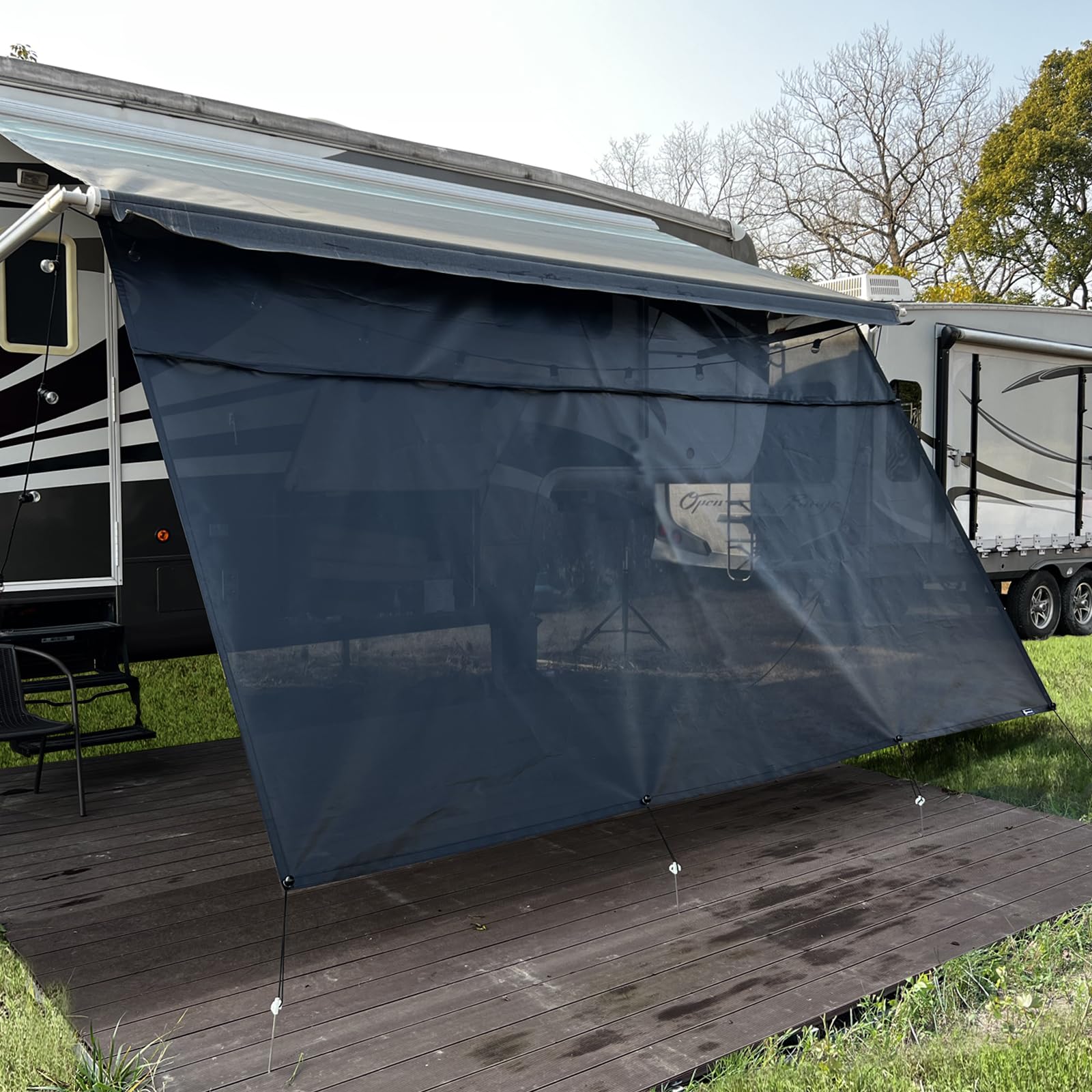 SHADEPLUS RV Awning Shade Screen for Outdoor Privacy