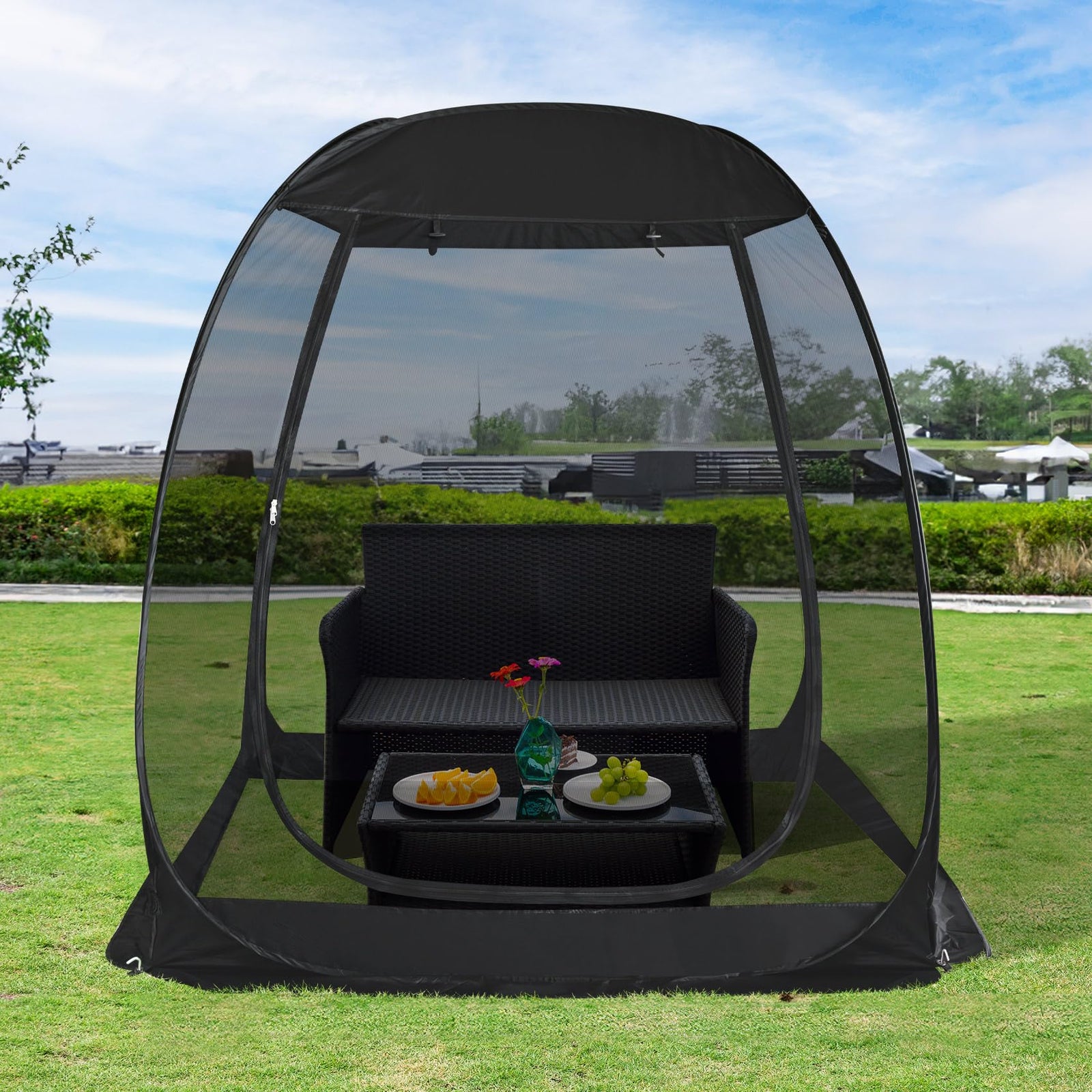 Alvantor Pop-Up Screen House Tent with Mosquito Netting