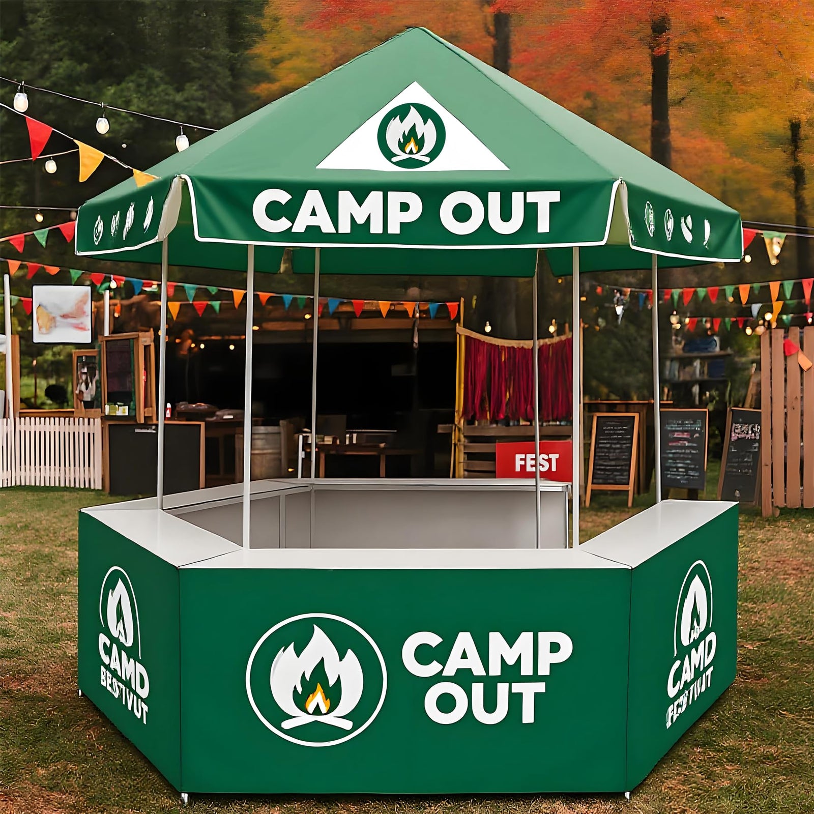 10x10 Custom Logo Foldable Outdoor Canopy Tent