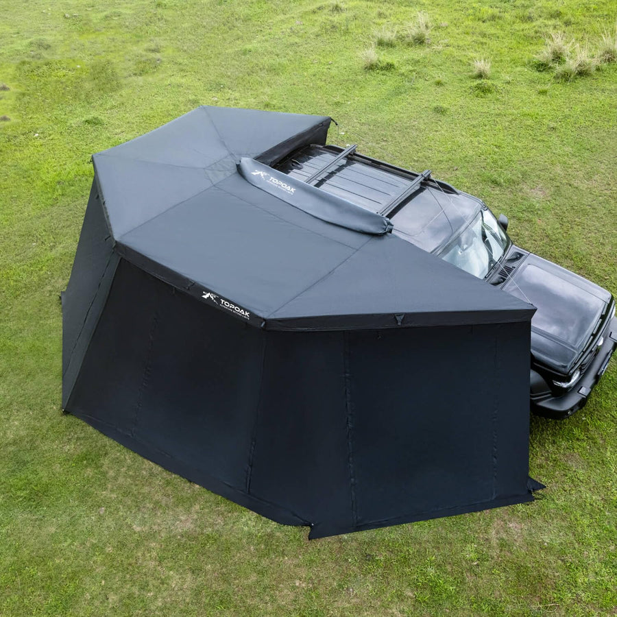 Driver-Side 270° Vehicle Awning Room with Floor Mat