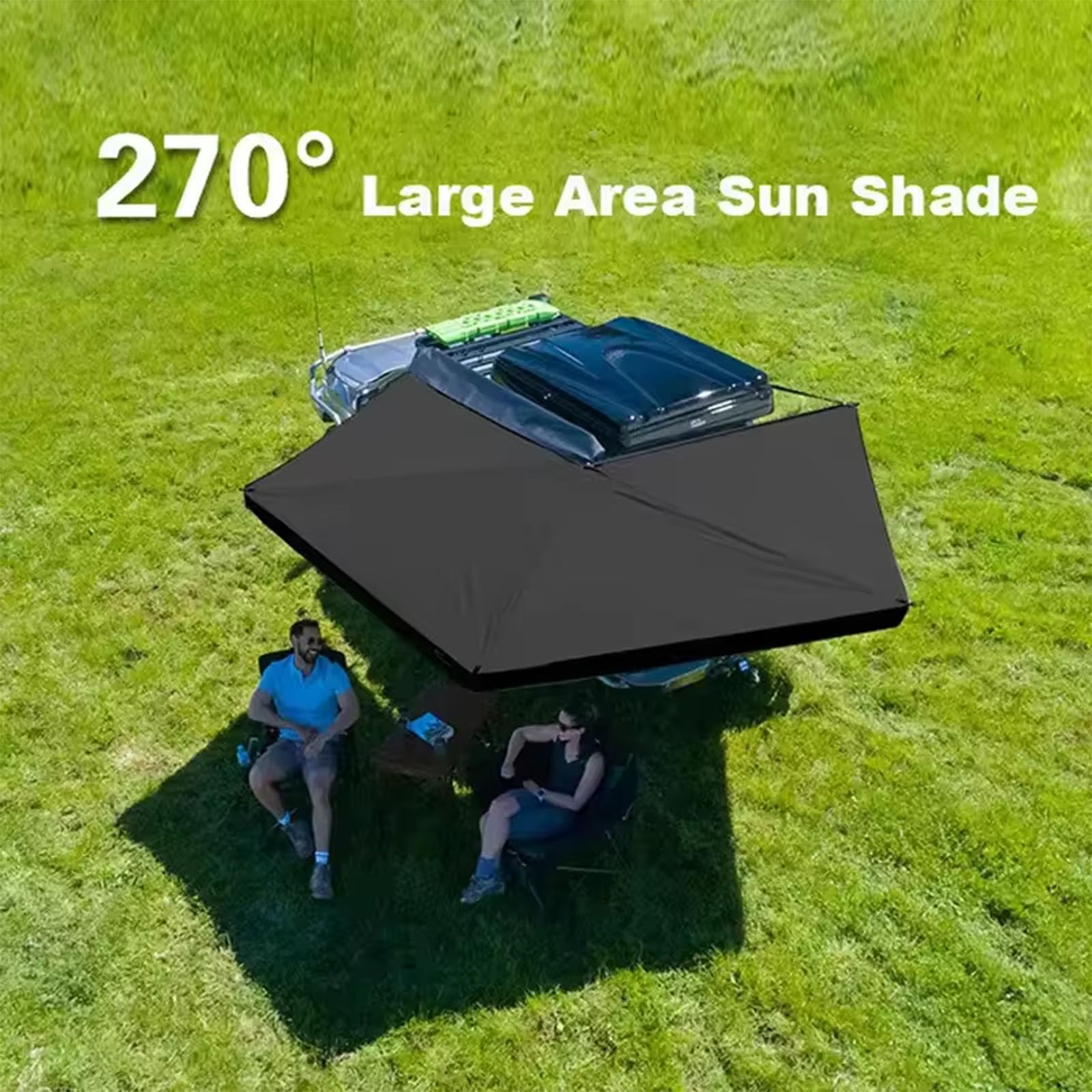 270° Automatic Retractable Vehicle Side Awning