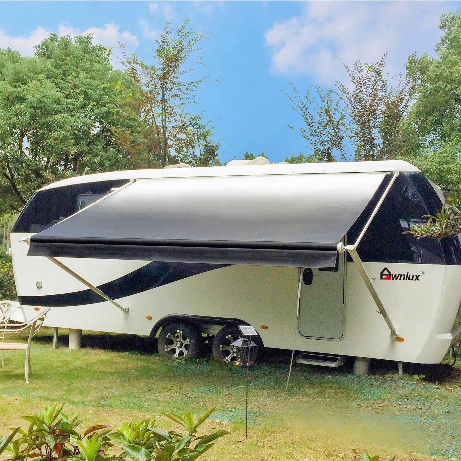 Awnlux Motorized Modular RV Awning for Campers