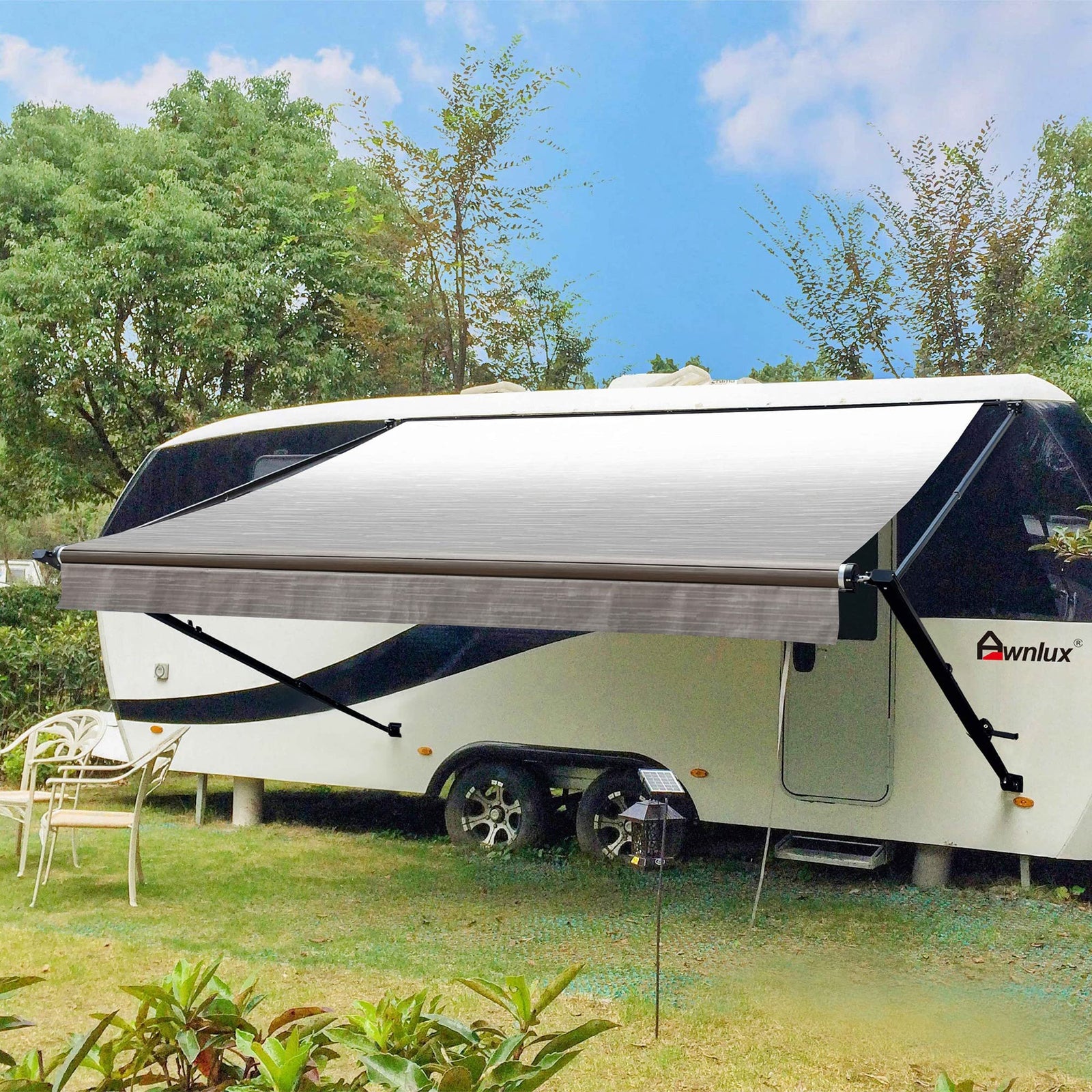 Awnlux Motorized Modular RV Awning for Campers