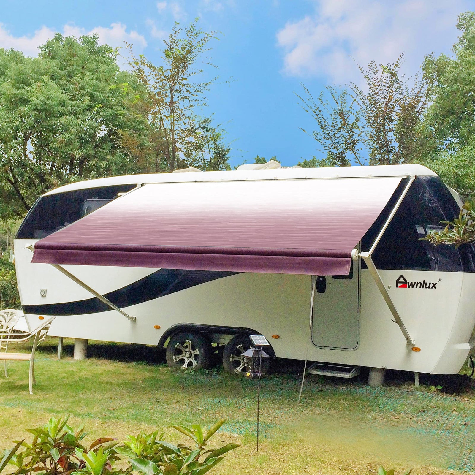 Awnlux Motorized Modular RV Awning for Campers