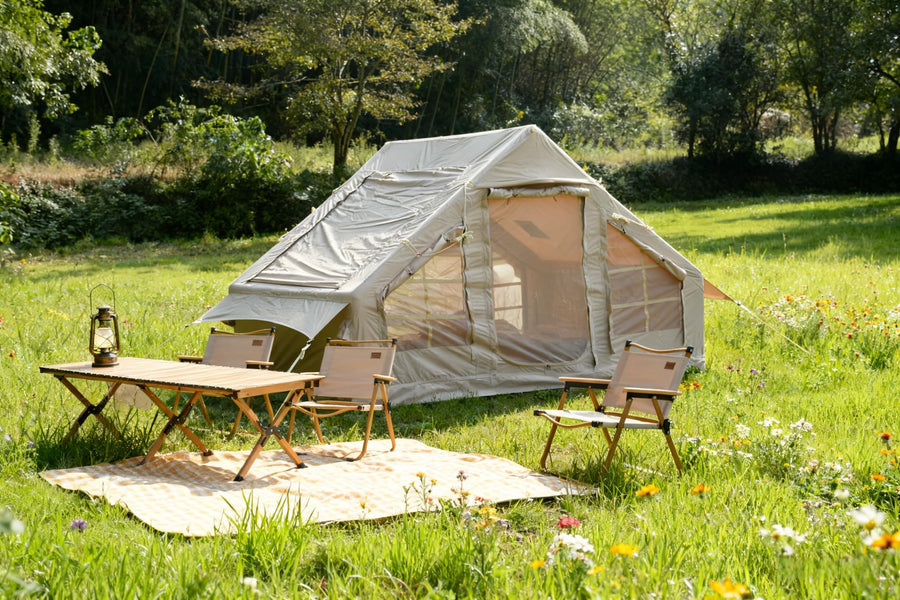 4-6 Person Waterproof Inflatable Camping Tent