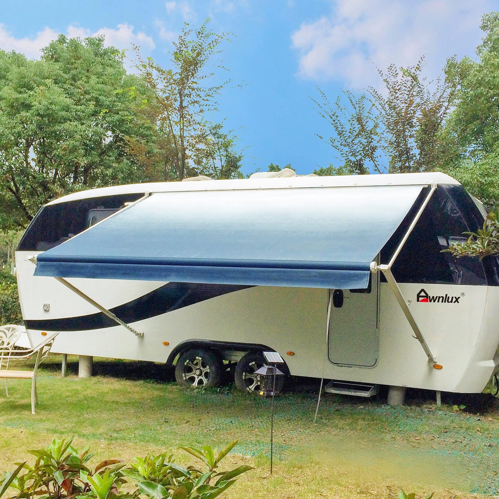 Awnlux Motorized Modular RV Awning for Campers