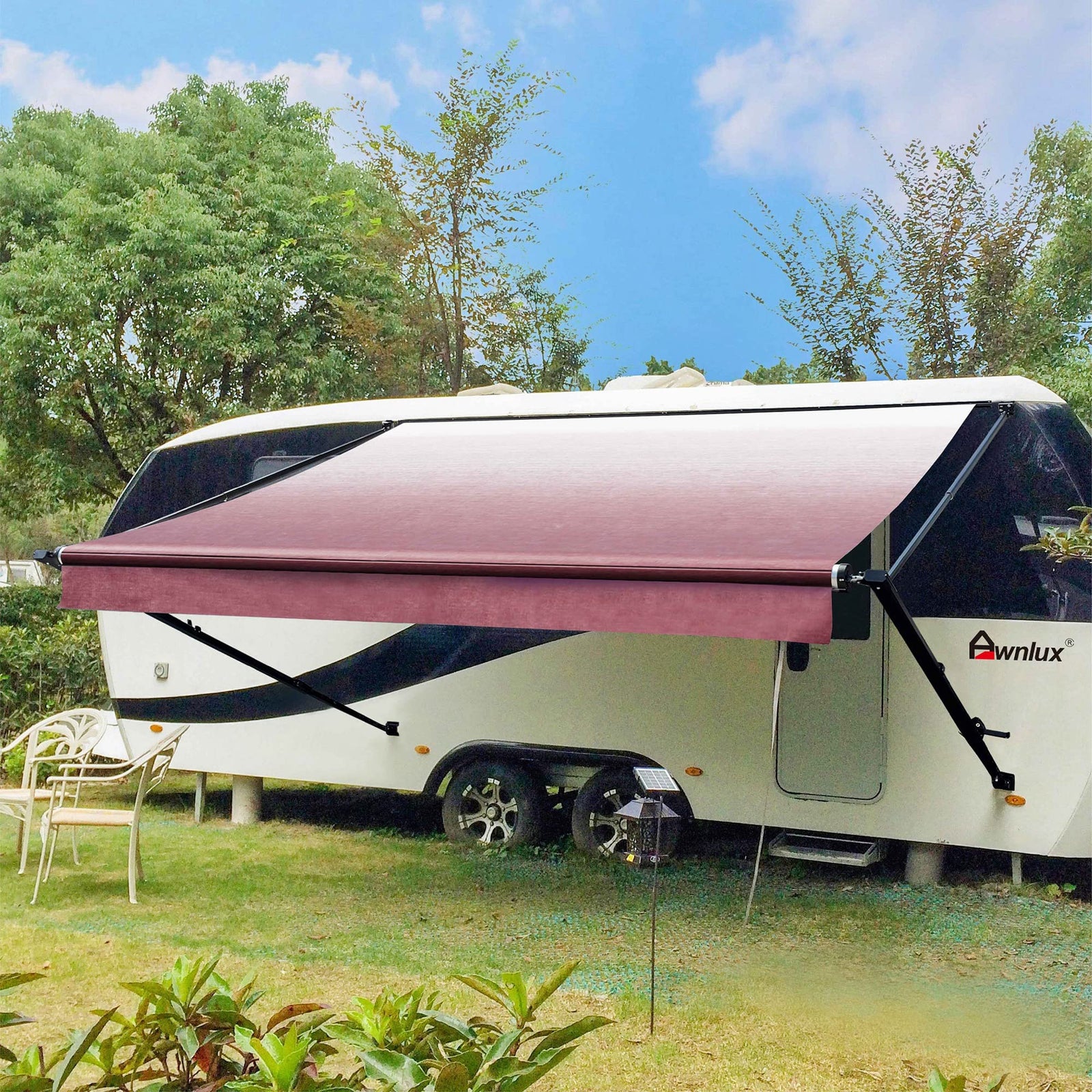 Awnlux Motorized Modular RV Awning for Campers