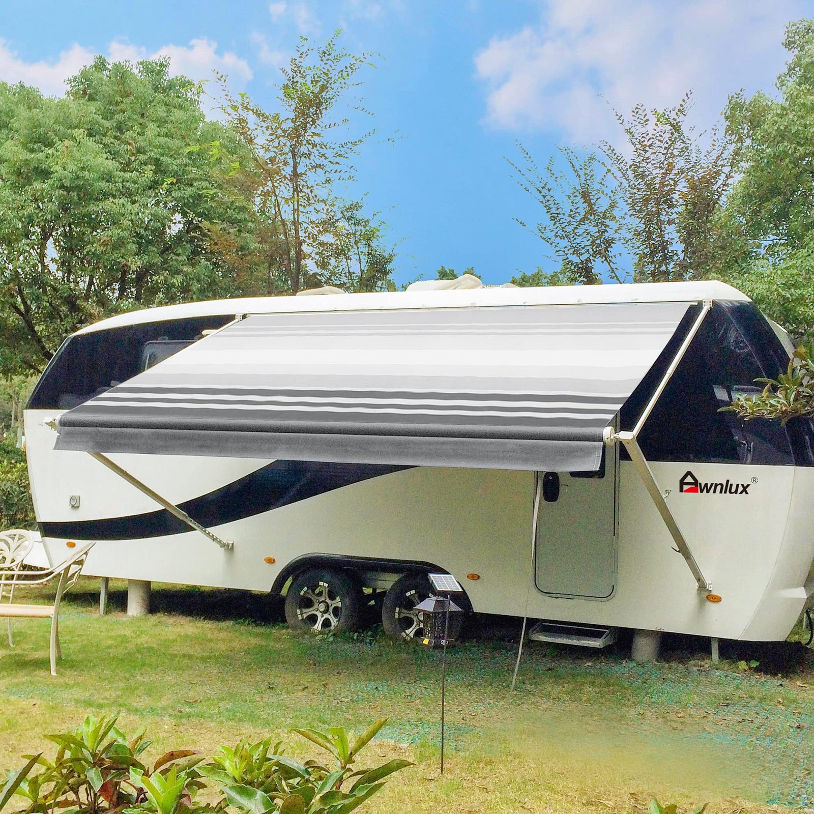 Awnlux Motorized Modular RV Awning for Campers