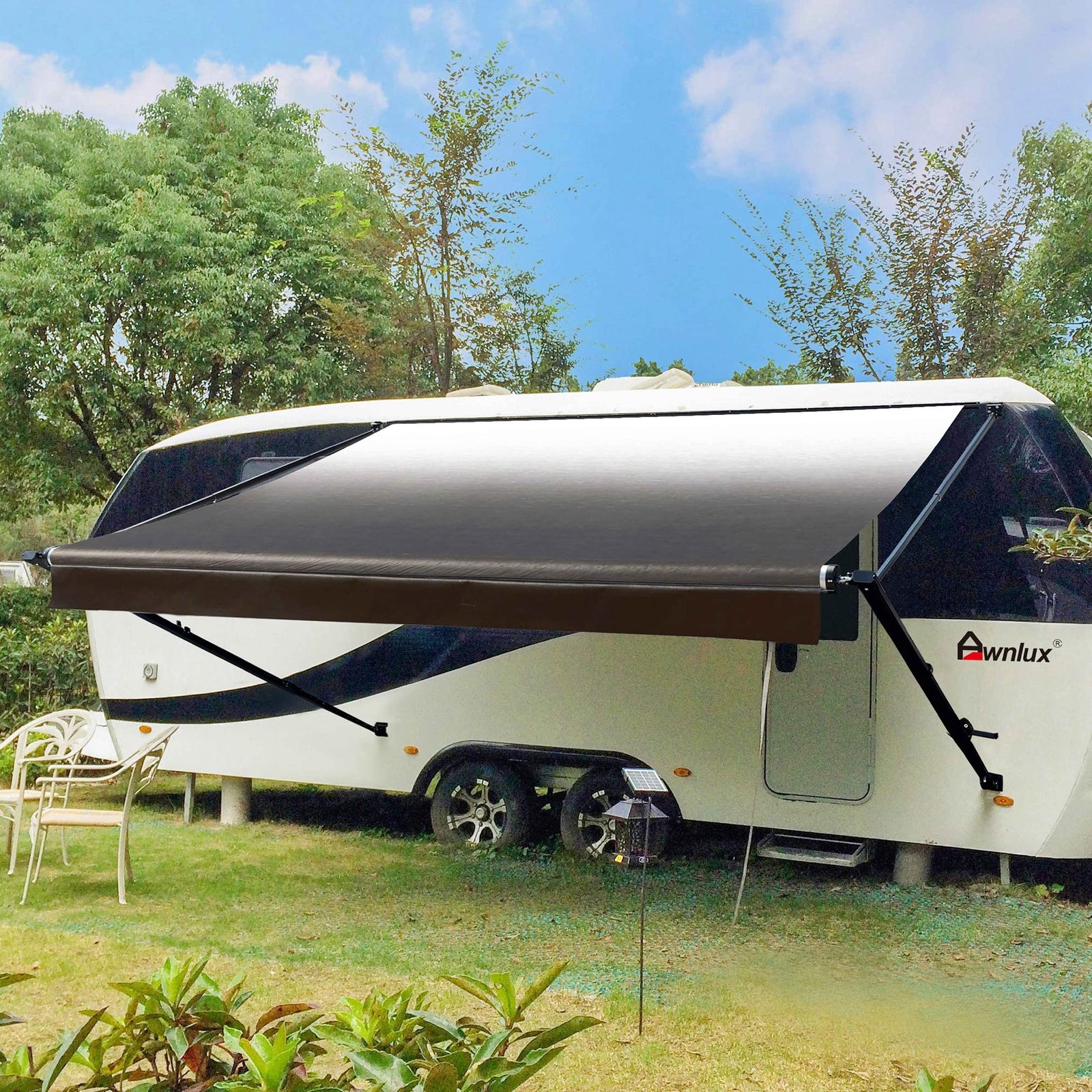 Awnlux Motorized Modular RV Awning for Campers