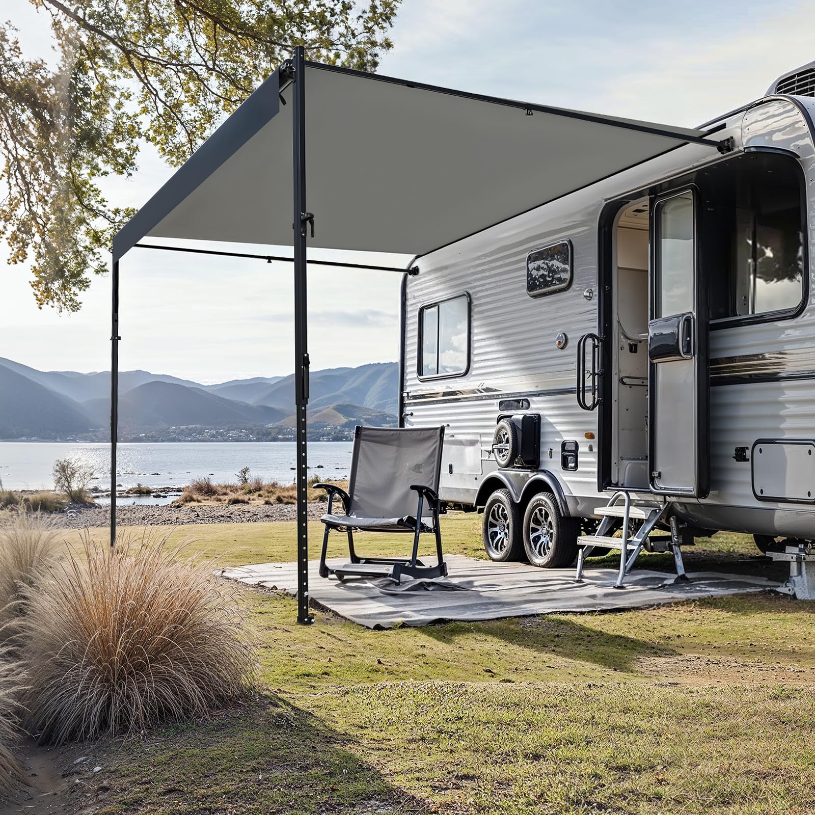 VEVOR Manual RV Awning Complete Kit for Campers